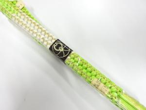 未使用品　正絹　手組帯締め